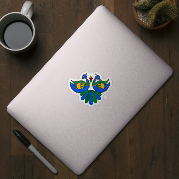 The Peacock Design by designsbygulmohar